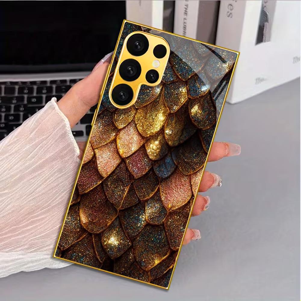 

New Bestseller model Luxurious PhoneCase Electroplated Glass PhoneCase for Samsung Galaxy S26 S25 S24 S23 S22 S21 FE,Ultra,Plus GalaxyS25