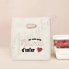 Beste Nanny der Welt Aufdruck Lunchtasche Tragbar Isoliert Canvas Kühltasche Bento Tasche Thermisch Lebensmittelaufbewahrungstaschen Geschenk für Nounou