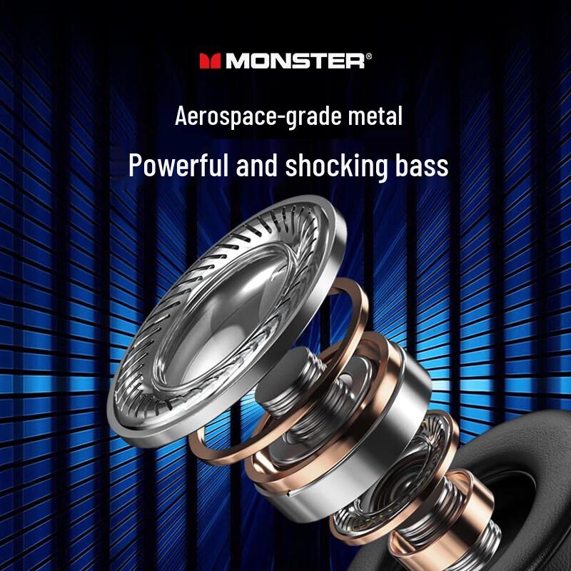 Monster XKH03 Over-Ear Wireless Gaming Headset