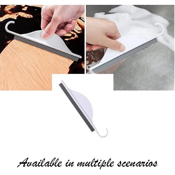 Kitchen Squeegee, 5 Pcs Shower Glass Cleaner Squeegee with Hook for Cleaning Window, Sink, Bathroom