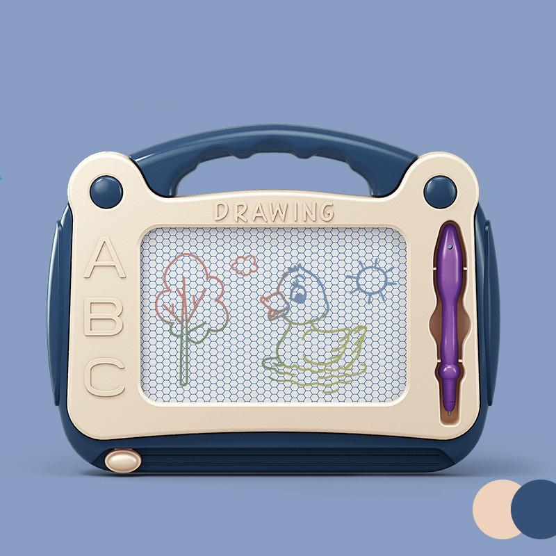 Kids Childrens Toys Mini Magnetic Drawing Board Color Graffiti Board Water Painting Mat Portable Erasable Writing Pad Early Learning Educational