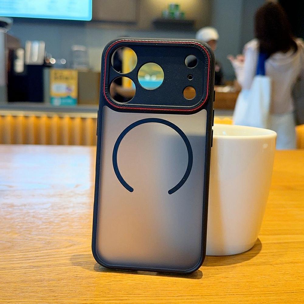 For iPhone 17 Pro Max Case Compatible with MagSafe TPU + PC Matte Phone Back Cover
