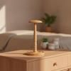Freestanding Hat Stand with Round Base | Smooth Wood Finish, Tabletop Rack, for Countertop Short