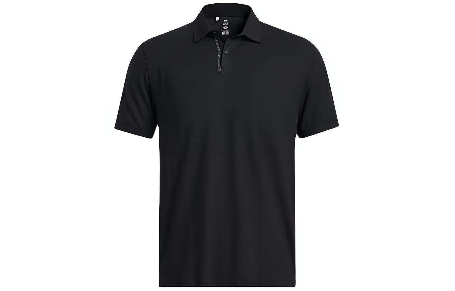 Under Armour Tour Polo Shirt Men s Black 1385128-001 L