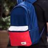 Nike Polyester Backpack Regular Unisex Blue/Red Casual