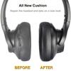 Quality Earphone Earpads Sponge Cover for Life 2 Headphone Comfort Memory Foam Earmuff Sleeve Noise-Isolating Ear Pads