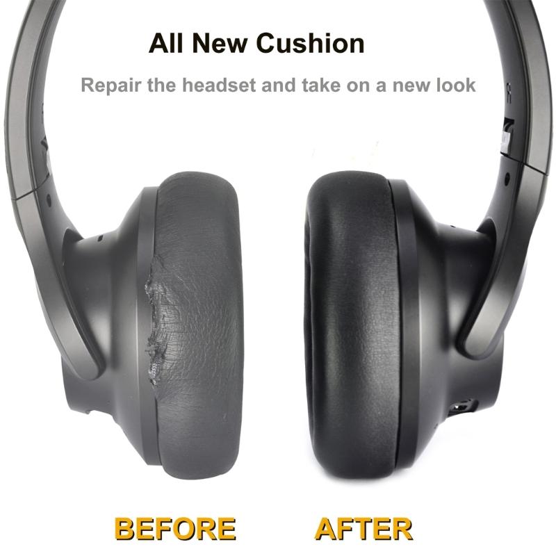 Quality Earphone Earpads Sponge Cover for Life 2 Headphone Comfort Memory Foam Earmuff Sleeve Noise-Isolating Ear Pads