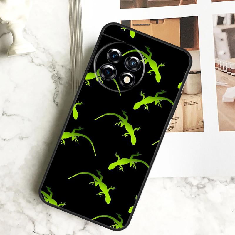 Lizards Geckos Case For OnePlus 12 12R 11 9 10 Pro 10R 9R 8T 10T Nord CE 2 3 Lite 2T CE4 N10 N20 N30 Cover