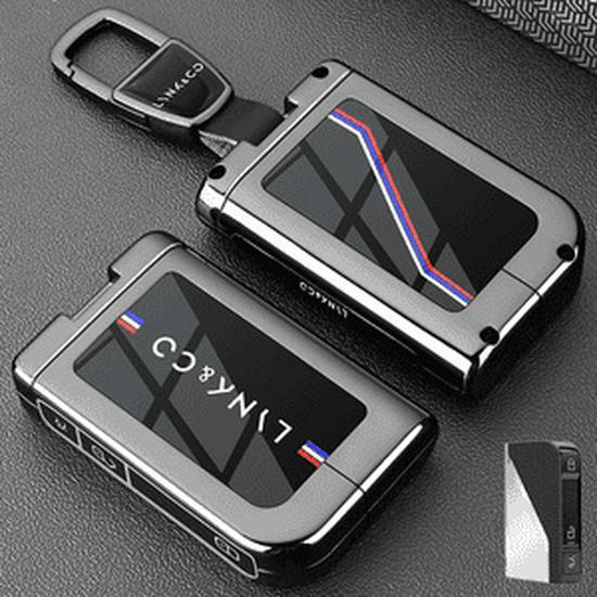 Lynk & Co 06 Key Case 2025: Full Coverage Metal Buckle for Models 01/02/03/05/07/09