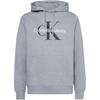 Calvin Klein Letter Print Hooded Long Sleeve Sweatshirt Men Sweatshirt Gray J30J320934-P2D