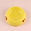 Non-Spill Pet Food Bowl Dogs Cats Plastic Feeding Dish With Stable Base Small Large Sizes