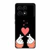Para Xiaomi Poco X6 Pro 5G Funda Lujo TPU Silicona Trasera Fundas de Teléfono para Xiaomi Poco X6 Dibujos Animados Protector 2311DRK48I Funda