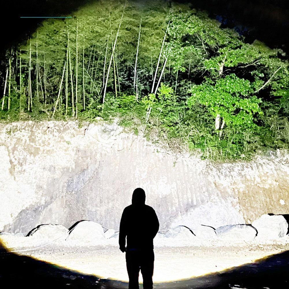 Explosive Flash Flashlight Super Bright Hat Clip Light Mini Small Torch  Camping