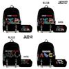 Alphabet Lore Legend Schoolbag Backpack W/ Zipper Double Layer Pen Bag Two-piece
