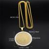Seven Archangels Medal Angel Necklace for Women Men Stainless Steel Seal of Solomon Protection Chain Jewelry Collar NZZZ504S02