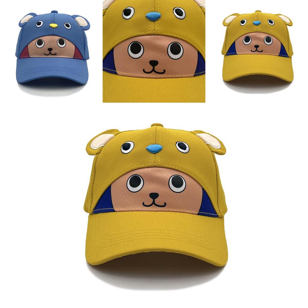 One Piece Tony Tony Chopper Cartoon Kids Baseball Cap With Curved Brim For Summer Outdoor Play