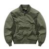Chaqueta Bomber Delgada para Hombre Primavera y Otoño Casual para Exterior American Tooling Jersey de Béisbol Chaqueta para Hombre Corta