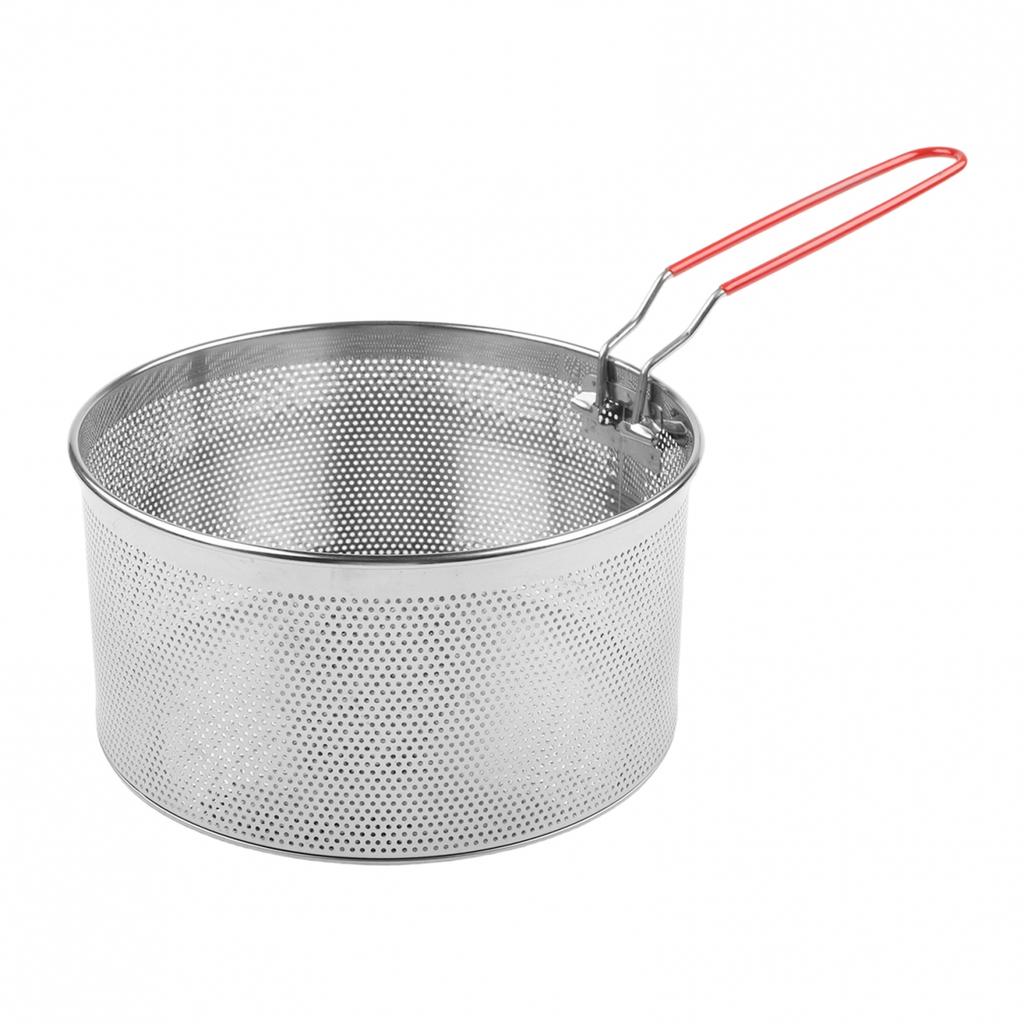 Large Pasta and Vegetable Basket for For Boiling with Removable Handle