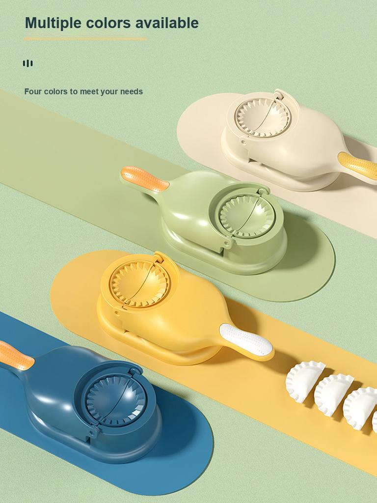 Dumpling Making Machine Set 2-in-1 Kitchen Multi-Functional Manual Dumpling Wrapper Dough Roller