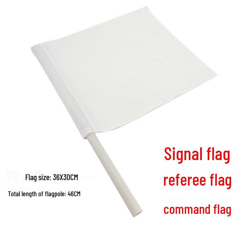 Giantway Handheld Signal Flag with PVC Pole