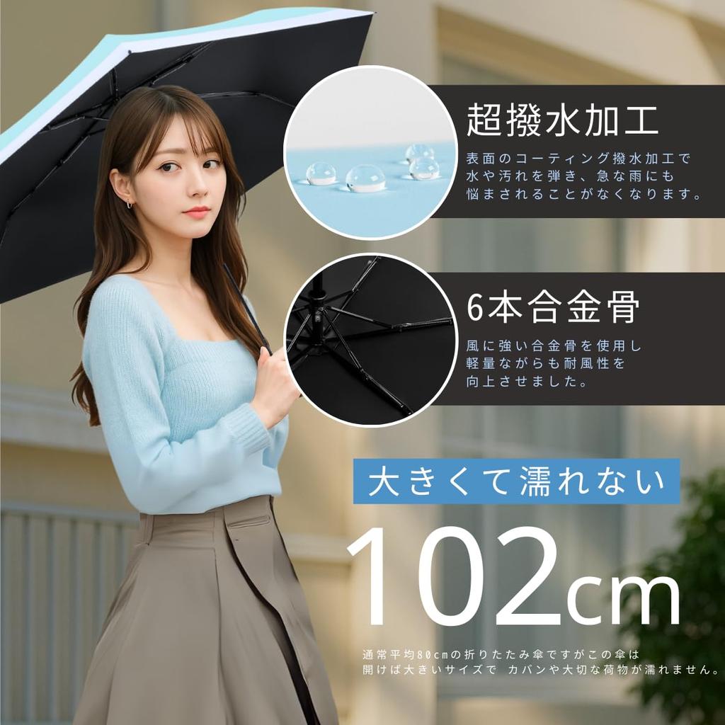 Prv in nur 3 Faltungen Geeignet für sonniges und regnerisches Winddicht und automatisches Öffnen und Schließen mit einem UV-Licht Wärme bicolor UV und praktisch