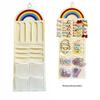 Children Hair Clips Bows Headbands Ties Organizer Hanging Storage Bag Room Decor