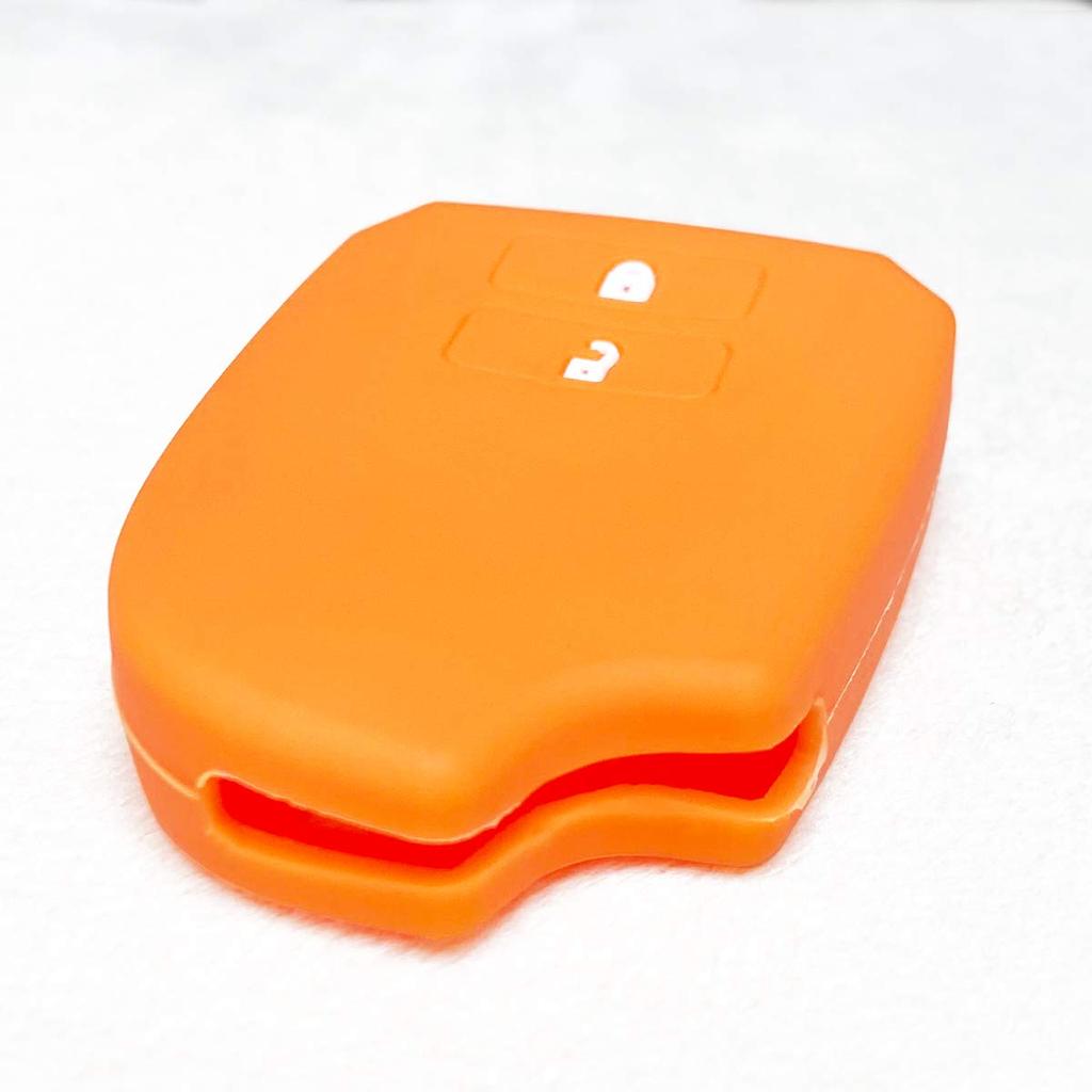 IKT Smart Key Silicone Cover for Toyota Cars, 2 Buttons, Orange/HiAce/Regius Ace, etc. Specially