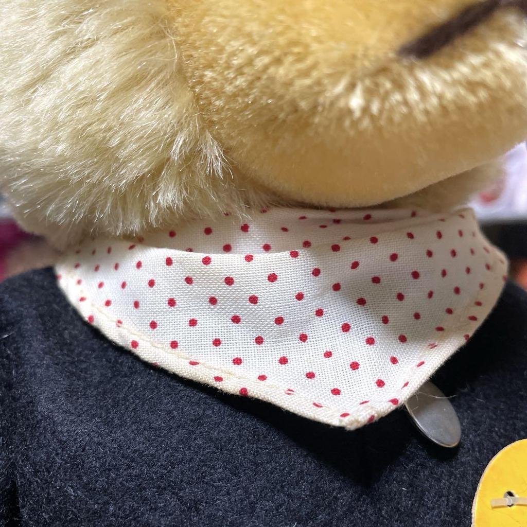 [USED] Steiff Chimney Sleeper Chimney Sweep Good Luck 1997 Teddy Bear