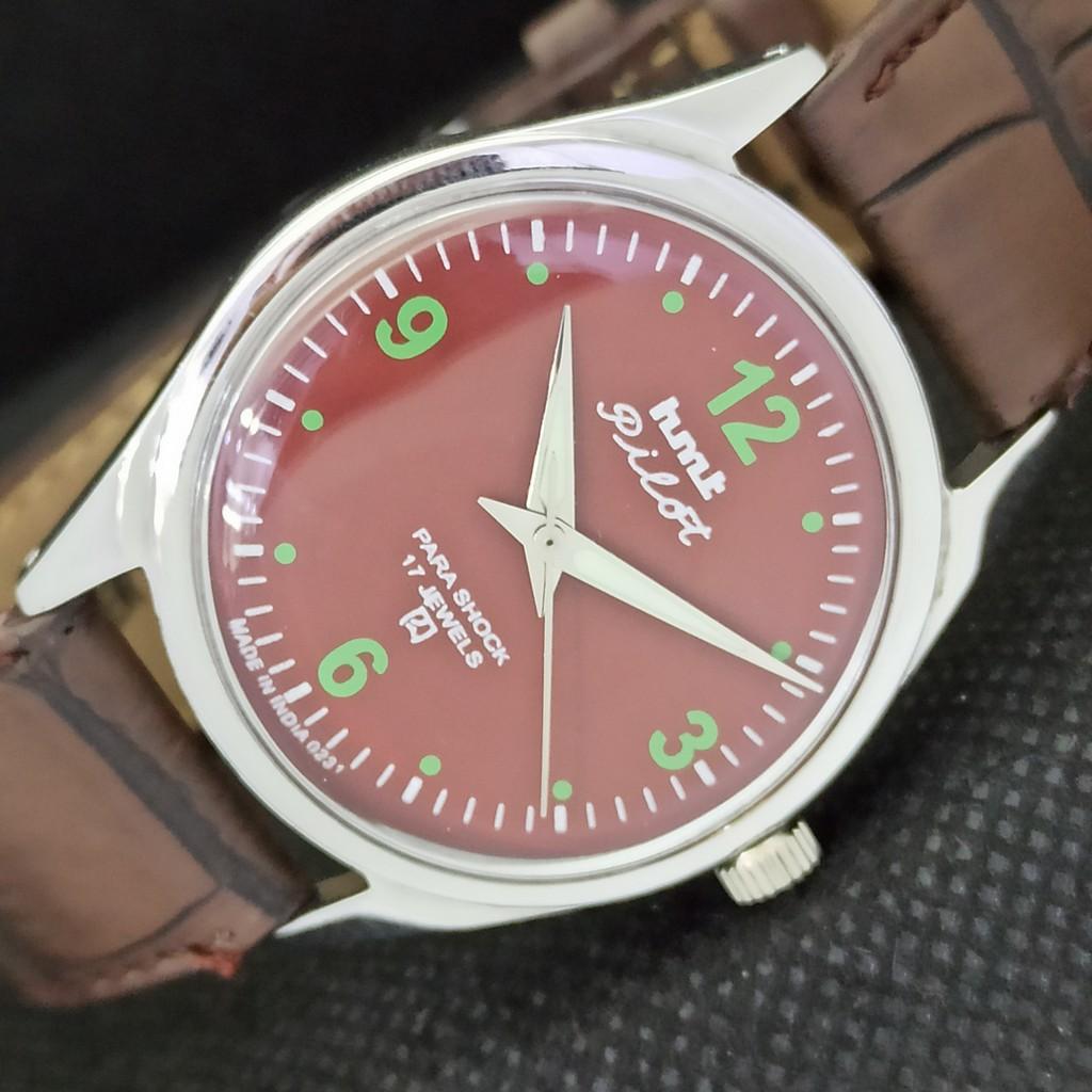 

USED HMT PILOT INDIAN MENS MECHANICAL WATCH a295891-1 Sku557b-a295891