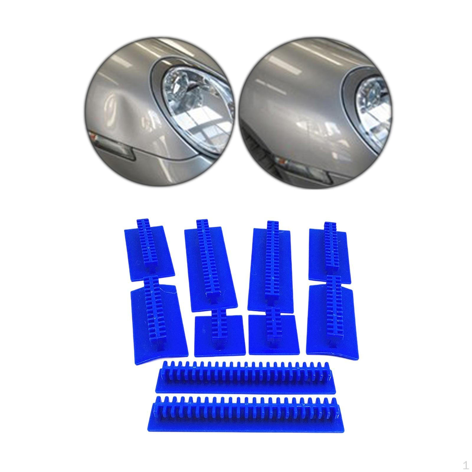 

10 штук Клейкие язычки для вытягивания Длинные Инструменты для удаления повреждений Аксессуар Профессиональный Беспокрасочный ремонт автомобиля