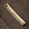 Enamel Ceramic Incense Holder: Antique Style Cloisonné Sandalwood Burner for Tea Ceremony and Home Decor.
