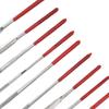 10Pcs Needle File Set Hardened Sturdy   Comfortable Handle Convenient Jewelry Files