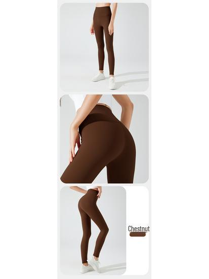Fleece-Lined Yoga Pants: Warm, Slimming, Peach-Butt Leggings for Autumn & Winter Fitness
