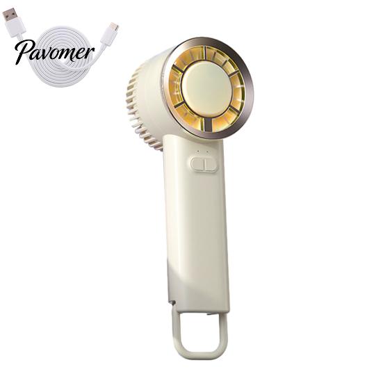 Handheld Cooling Device Fan Mini Air Conditioner Low Noise Rechargeable Speed Adjustable Powerful Small Portable Travel