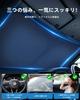 LANGBEAN Toyota 40 Series Exclusive Improved UV Foldable Sunshade for Front Interior Easy Storage Pouch Included Alphard/Vellfire Sunshade, Design,