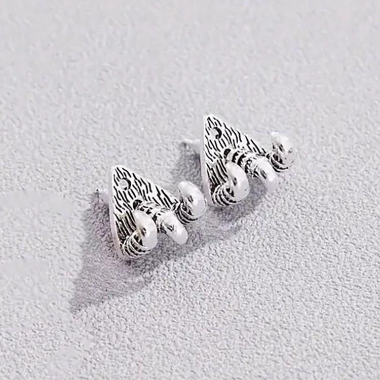 Retro Gothic Punk Bat Skull Spider Pumpkin Halloween Earrings