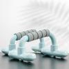 2 Pieces IShaped Pressup Grips Easy To Assemble Detachable Stand Portable Strength Training