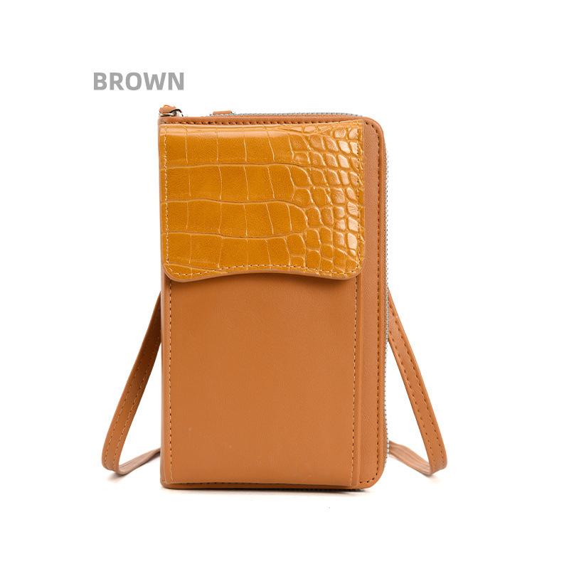 Poșetă de damă, cu un singur umăr, geantă multifuncțională pentru telefon mobil