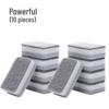 Extra Thick Double-Sided Sponge Scrubber: Kitchen Cleaning Brush & Three-Layer Scouring Pad