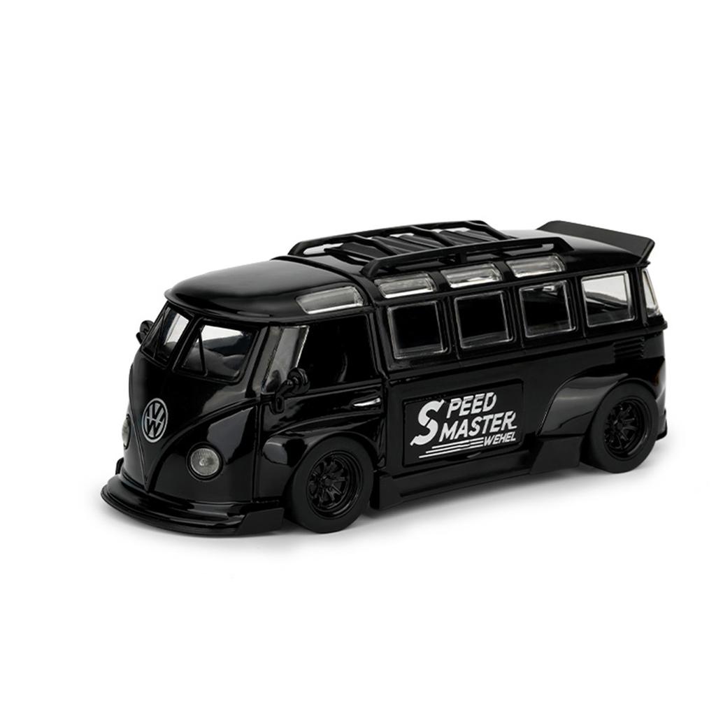 1/32 Volkswagen Bus T1 Modified Alloy Metal Diecast Car Model VW Collection Vehicle Kids Toy Car Holiday Gifts Box Present Scale