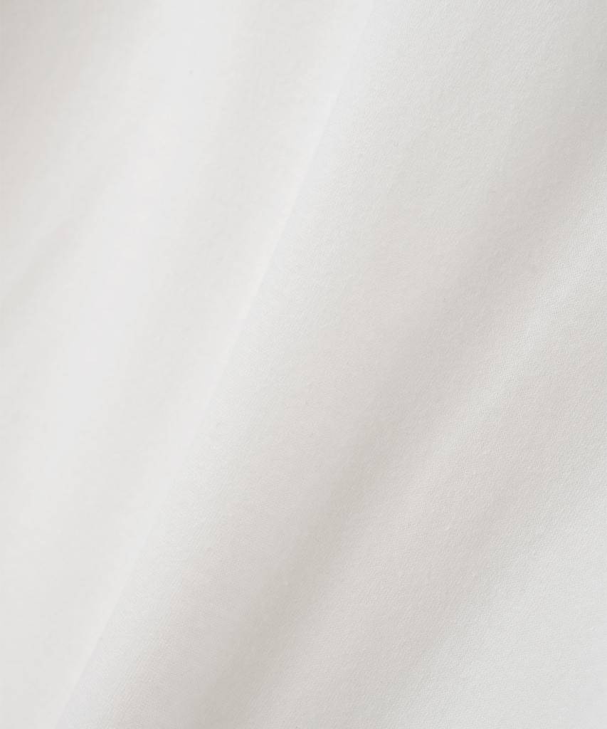 MILLO WOMEN Tape Henley Neck T-Shirt [Ivory]