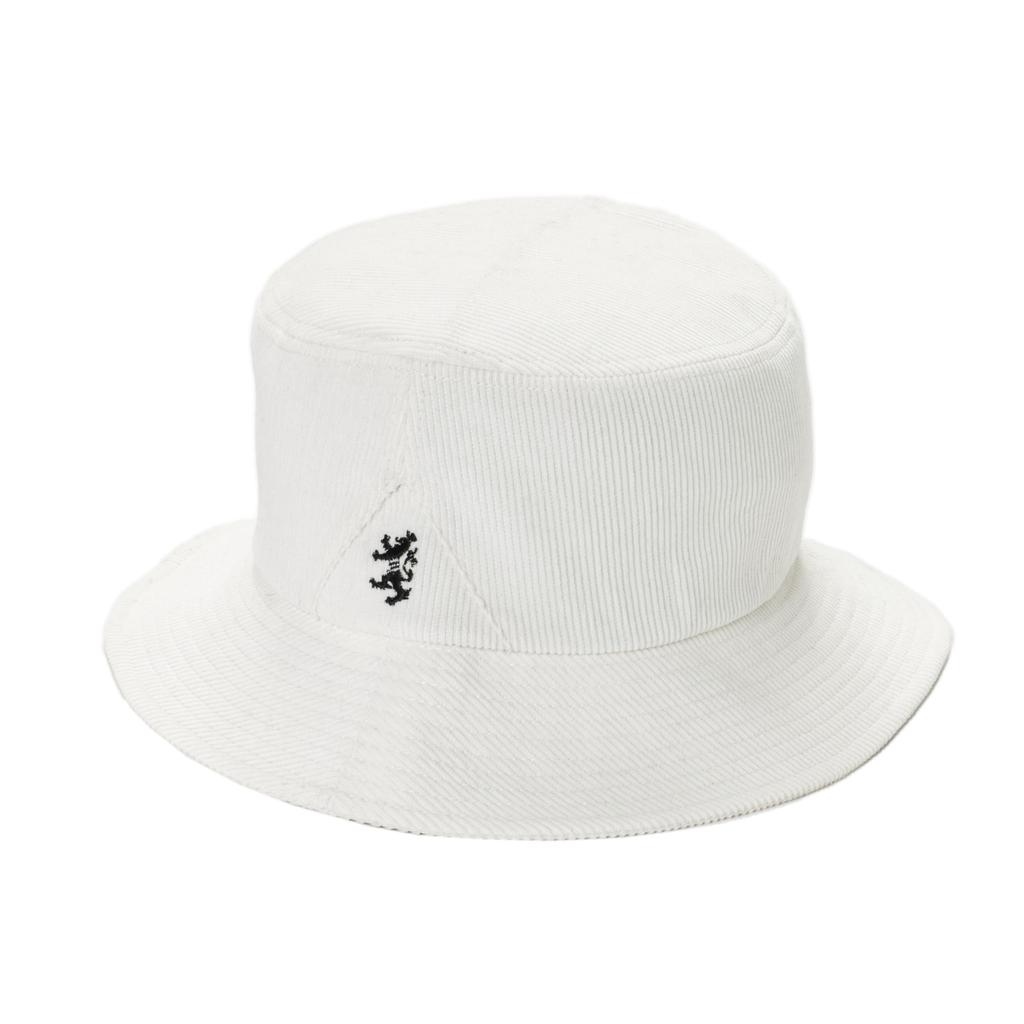 Admiral Golf Corduroy Bucket Hat ADMB4B14 White