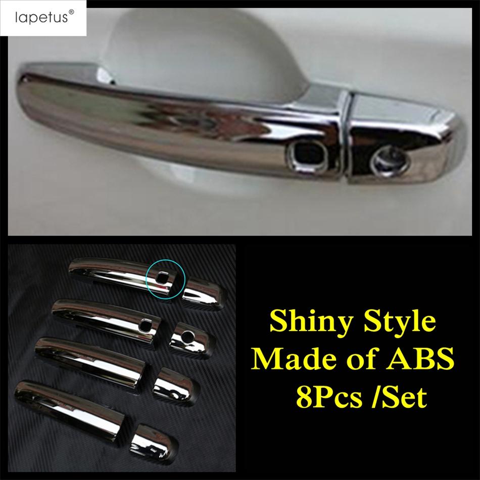 Rear Tail Lights Lamps Frame / Door Handle Cover Trim For Suzuki SX4 S-cross 2014 - Car ABS Chrome Accessories Exterior Kit