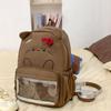 Bow Cute Cartoon Backpack For Teens With Nylon Material For Daily Use
