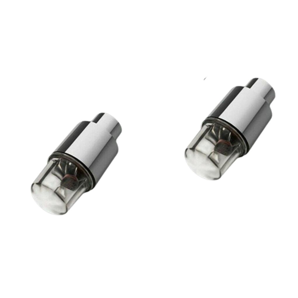 2Pcspiece Easy To Install Car Motorcycle Tire Light Effortless Safety Upgrade For Bike LED Light Cap