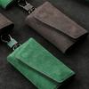 Waterproof Pull Out Keychain Pouch PU Leather PU Key Wallets Key Holder Bag  Key Holder Case