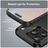 For iPhone 17 Pro Case Protective Phone Cover Carbon Fiber Texture Brushed