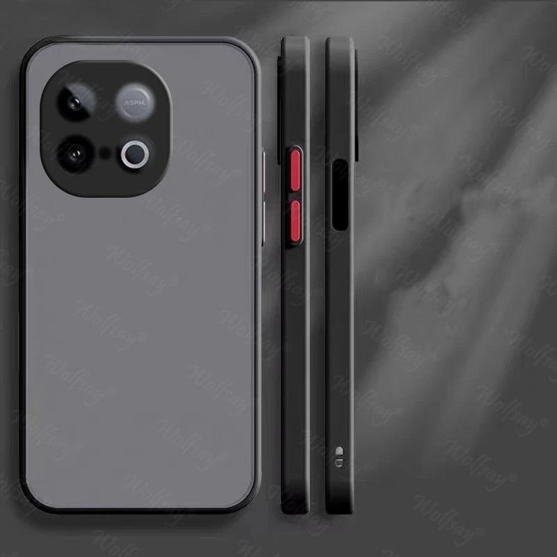 Luxury Translucent Case For Vivo iQOO Z10 Turbo Pro Silicone Back Cover iQOO Z10 Turbo Pro Case For Vivo iQOO Z10 Turbo Pro Case