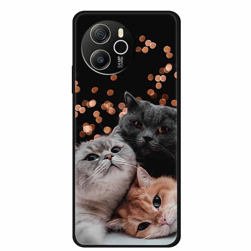 Handyhülle Für Blackview Shark 8 Rückseitenabdeckung Case 6.78" Schwarzes Silikon Weiche Hülle Für Blackview Shark 8 Hülle Shark8 Stoßfest
