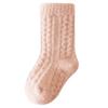Winter Thickened Newborn Baby Warm Socks Baby Foot Warmer Infant Kids Solid Color Floor Socks Children's Sleeping Sock